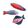 Cross-border best-selling pet plush products for cats to relieve boredom, chew and accompany, simulated fish and cat mint toys wholesale from the manufacturer Item Picture